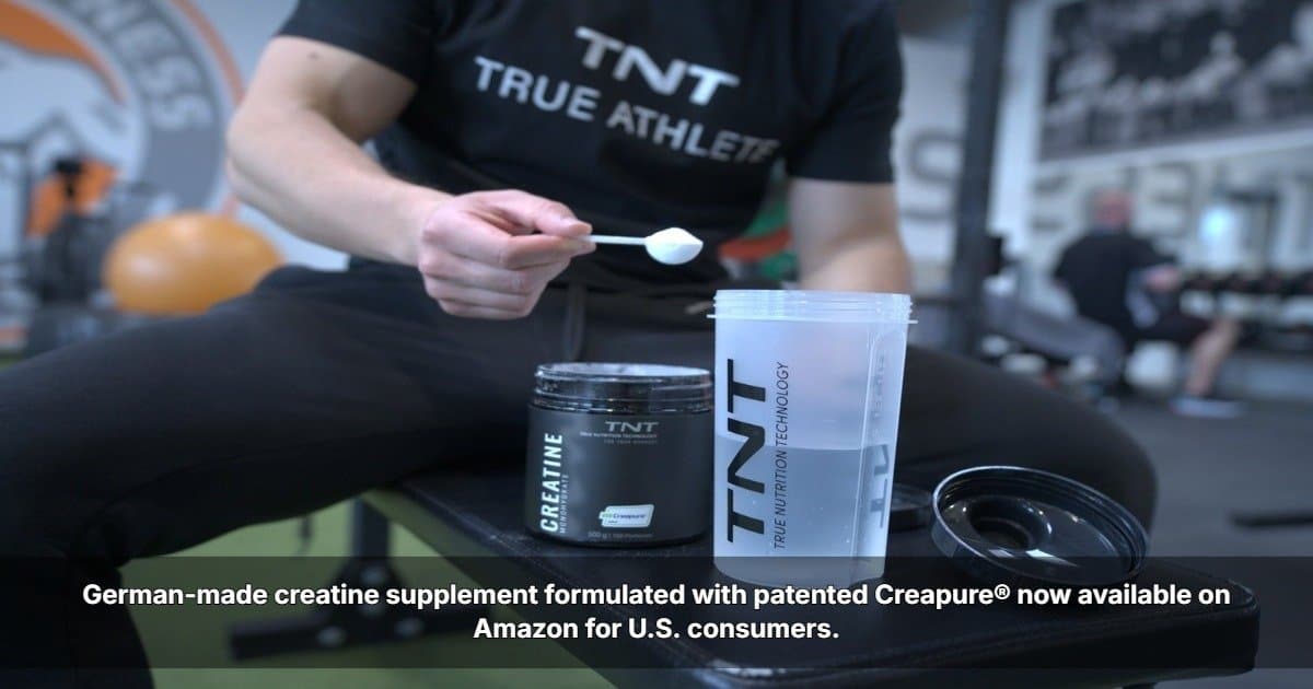 True Nutrition Technology Brings German-Made Creapure® Creatine to U.S. Consumers via Amazon