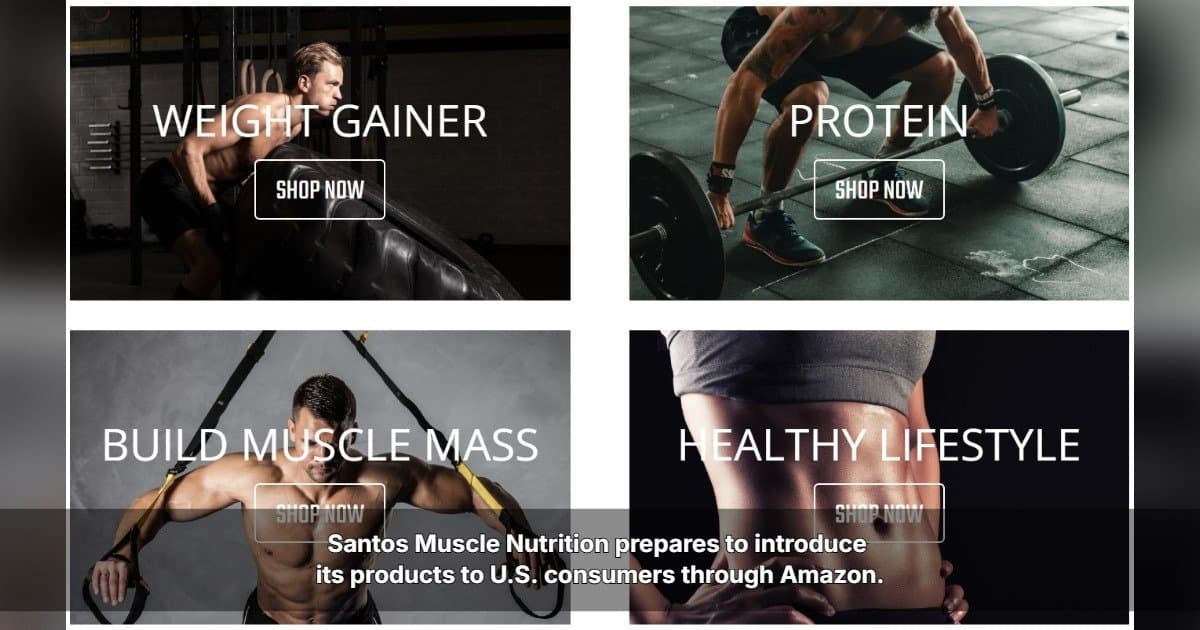 Santos Muscle Nutrition Emphasizes Quality Standards Ahead of U.S. Amazon Launch