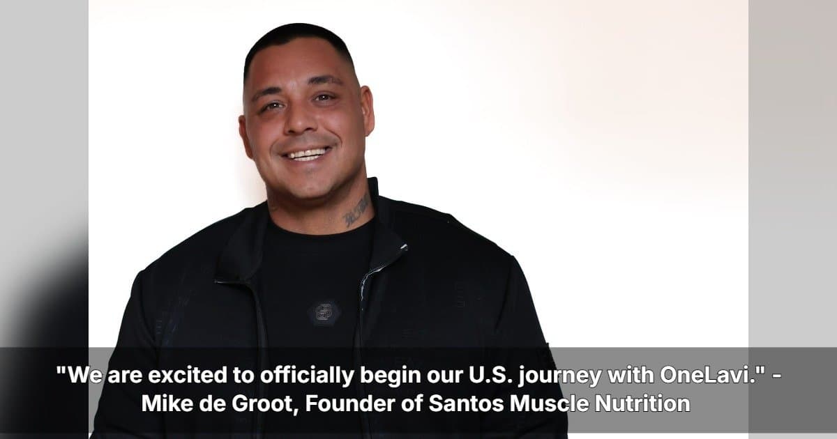 Santos Muscle Nutrition Launches First U.S. Products on OneLavi.com, Eyes Amazon and Walmart Expansion