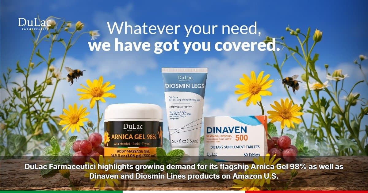 DuLac Farmaceutici Reports Strong Amazon Demand as It Expands U.S. Presence