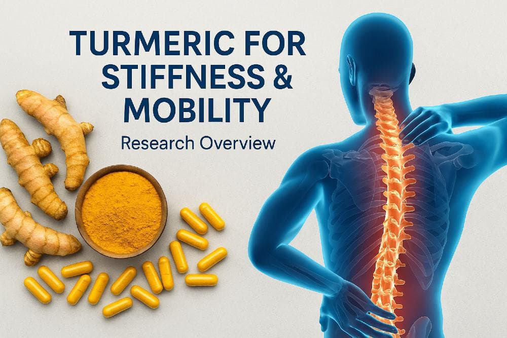 Turmeric's Curcumin Compound Shows Promise for Joint Health Through Anti-Inflammatory and Antioxidant Effects