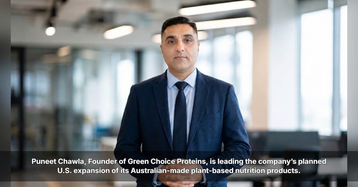 Green Choice Proteins Expands to US Market with Australian-Grown Plant Protein Products